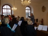 Chrámový sbor při vánoční mši svaté